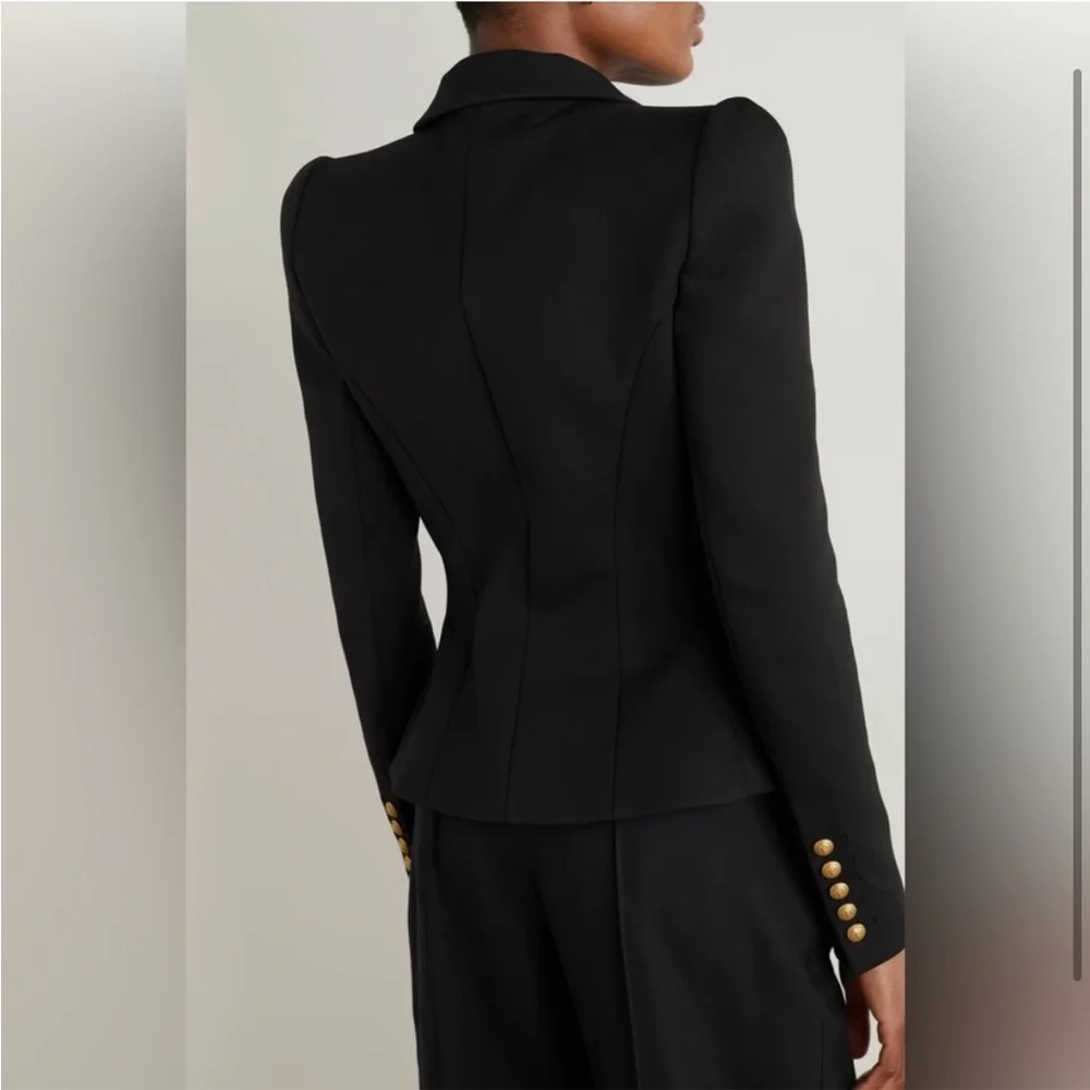 Balmain Blazer- Flap pockets Single-breasted Blazer - Picture 7 of 13